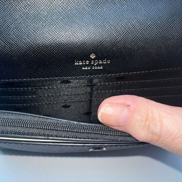 Kate Spade Flap Glitter Fabric Crossbody NEW! - Picture 6 of 10